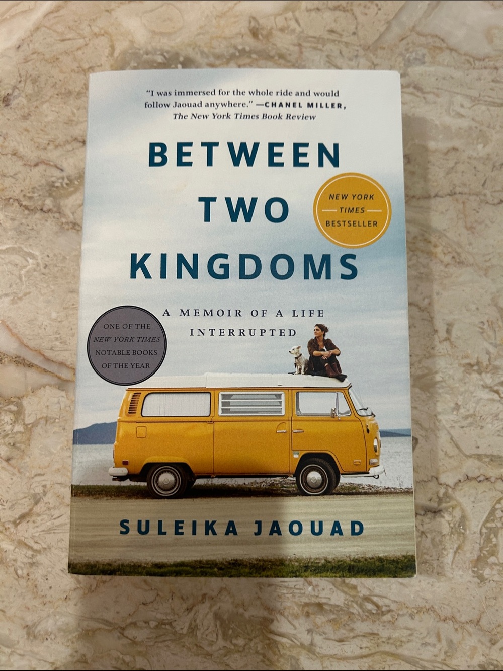 Between Two Kingdoms by Suleika Jaouad - Yellow Van Cover
